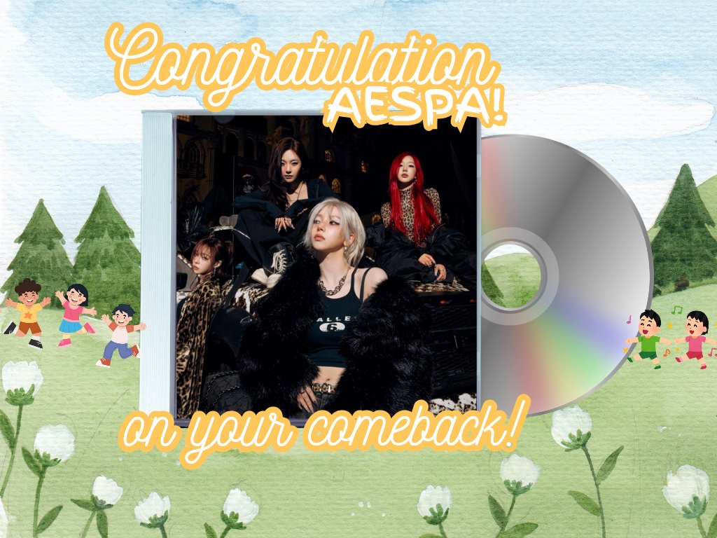 ㅤ
ㅤ 
Congratulations 𝗔𝗘𝗦𝗣𝗔 on your powerful comeback with 𝗗𝗶𝗿𝘁𝘆 𝗪𝗼𝗿𝗸! Always proud of your artistry and message. Let’s keep it moving forward ✰ㅤ
ㅤ 
 ️️ ️️️️ ️️