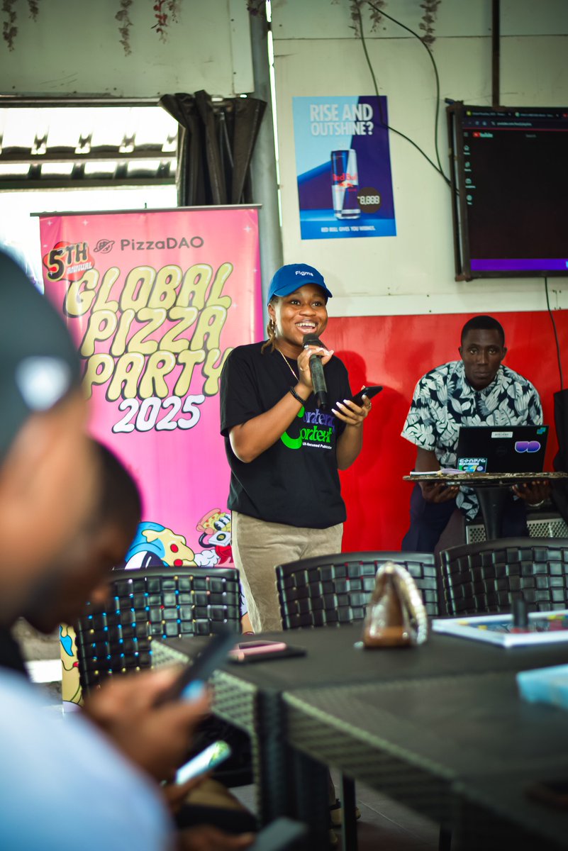 EstherOvie4's tweet image. Had a blast hosting the Pizza Party in Calabar on May 22nd! 🍕 Thanks to everyone who came through.
 #PizzaDAO 
#PizzaParty2025
@Pizza_DAO