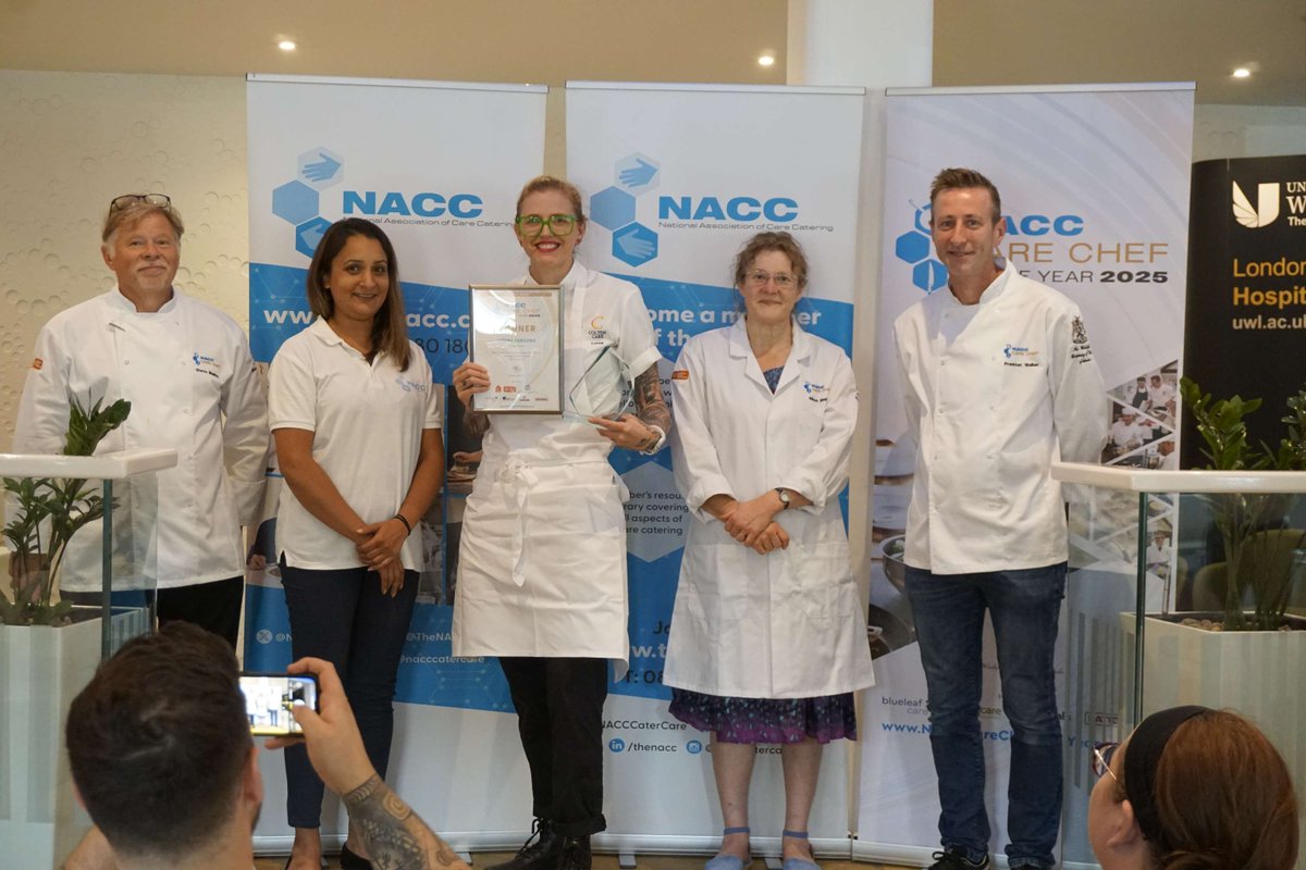 We’re delighted to reveal our first finalists of the NACC Care Chef of the Year Competition from the South East Region are… 🥁

🌟 Lorna Parsons, Colten Care
🌟 Jack Wood, Colten Care

A huge congratulations to these talented chefs for reaching the Final this October!