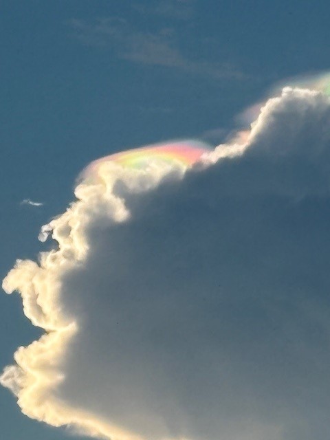 Ava Marie (@avawbal) on Twitter photo "Iridescent Cloud" spotted in Pasadena, Maryland on 6/27/25 by Bennie T.
This is a rare phenomenon caused by the bending of sunlight by water droplets and ice crystals. <a href="/wbaltv11/">WBAL-TV 11 Baltimore</a> "Iridescent Cloud" spotted in Pasadena, Maryland on 6/27/25 by Bennie T.
This is a rare phenomenon caused by the bending of sunlight by water droplets and ice crystals. <a href="/wbaltv11/">WBAL-TV 11 Baltimore</a>
