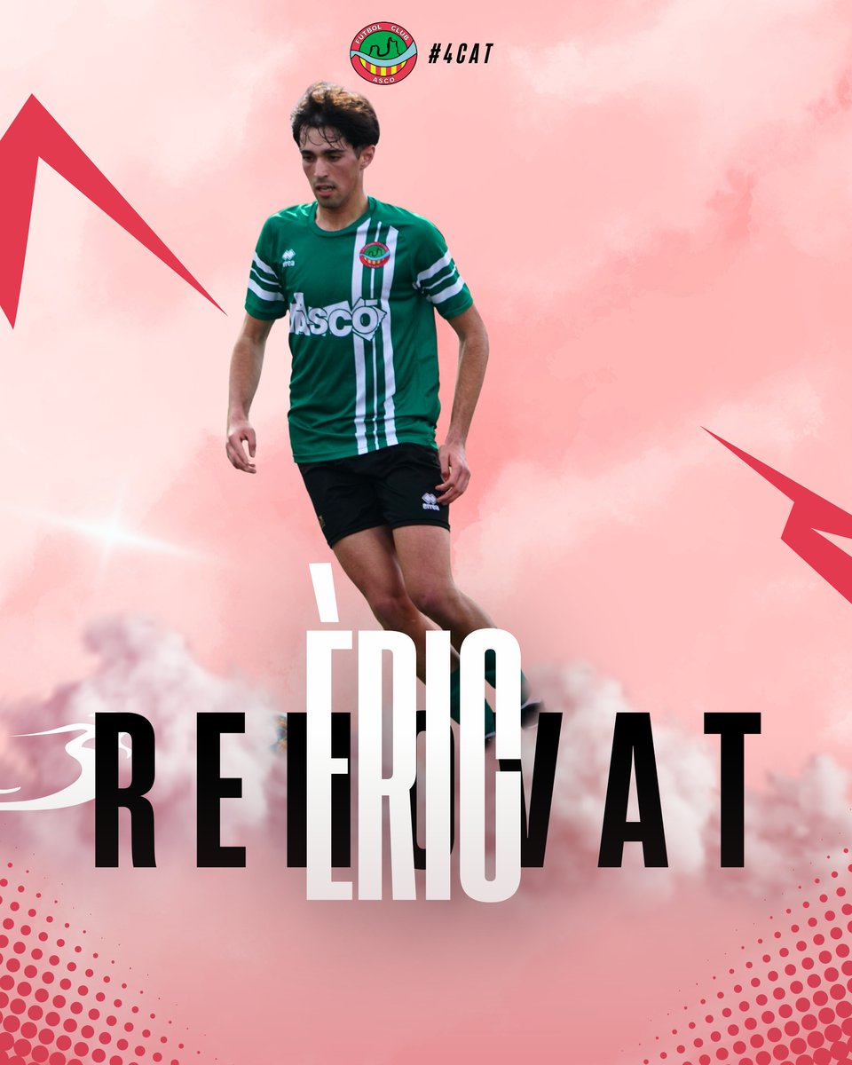💥 𝗤𝗨𝗔𝗥𝗧𝗔 𝗖𝗔𝗧𝗔𝗟𝗔𝗡𝗔

✍️ Èric Escoda continua aquesta temporada al FC Ascó B!

💚 Un autèntic plaer que juguis al FC Ascó!

#4cat #FutbolCatalà