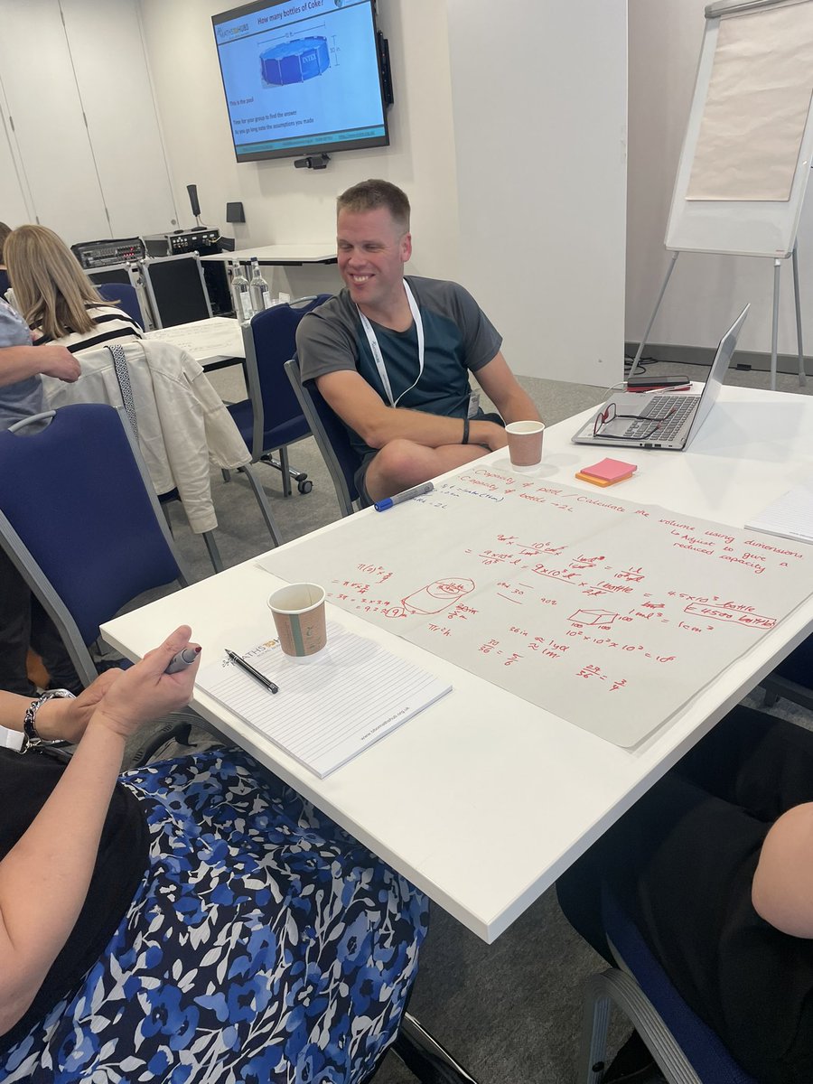 jennieforde's tweet image. Off to a good start thinking about a maths task to kick off our final LLME event for 2024-25! Looking forward to the rest of the day 💡😎 @BBOMathsHub @NCETM #coremaths #crossphase