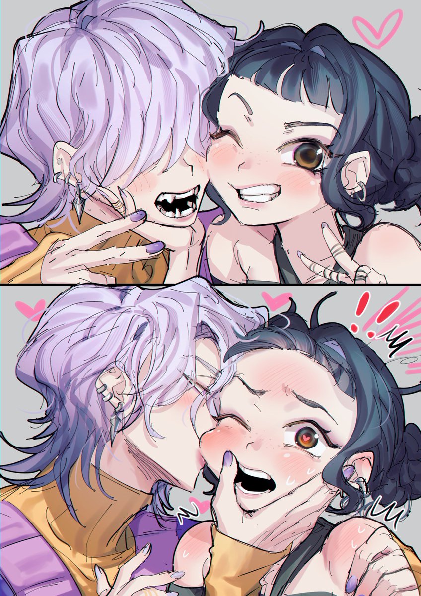 Close &amp; Open
They are so cute!!!💜💙

#KPOPDEMONHUNTERS #zoeystery