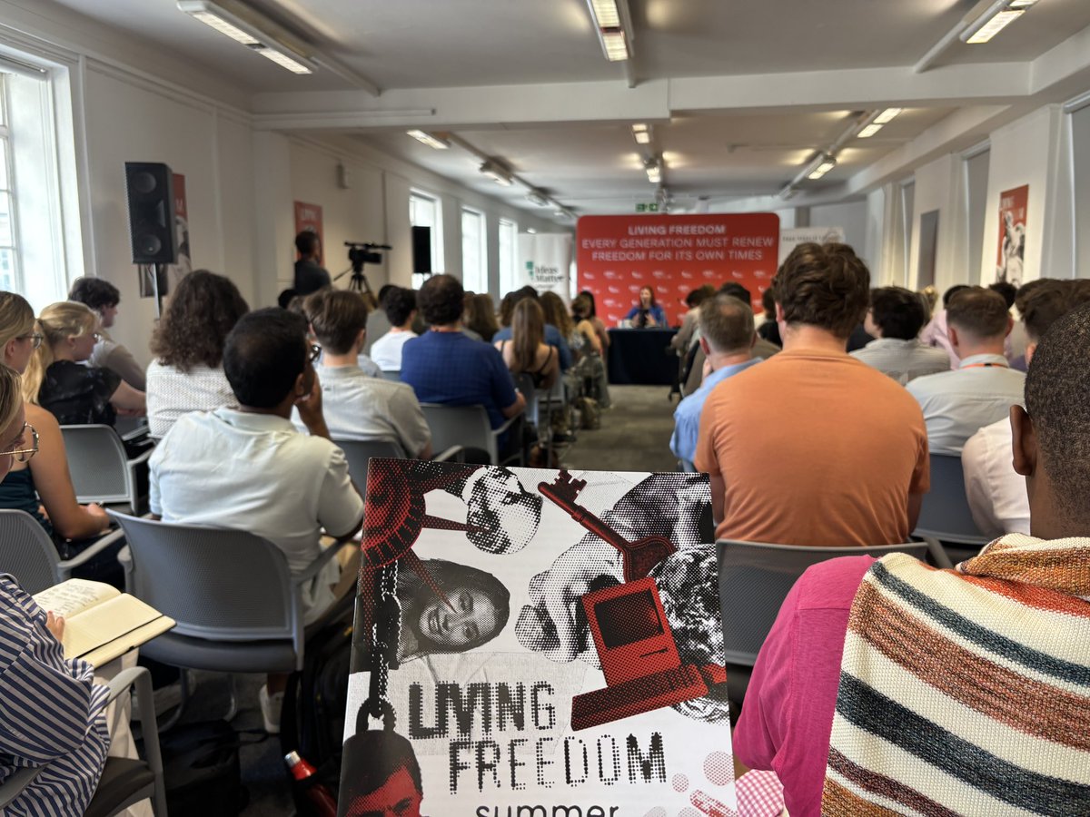 Ella Whelan (@ella_m_whelan) on Twitter photo Very excited to be at <a href="/IdeasMatterUK/">Ideas Matter</a> Living Freedom 2025 Summer School with a room full of bright young things. I’ll be giving a lecture on Normal People vs Jane Eyre later - looking at how love stories, and their heroines, have changed in the modern era. So much to get stuck Very excited to be at <a href="/IdeasMatterUK/">Ideas Matter</a> Living Freedom 2025 Summer School with a room full of bright young things. I’ll be giving a lecture on Normal People vs Jane Eyre later - looking at how love stories, and their heroines, have changed in the modern era. So much to get stuck