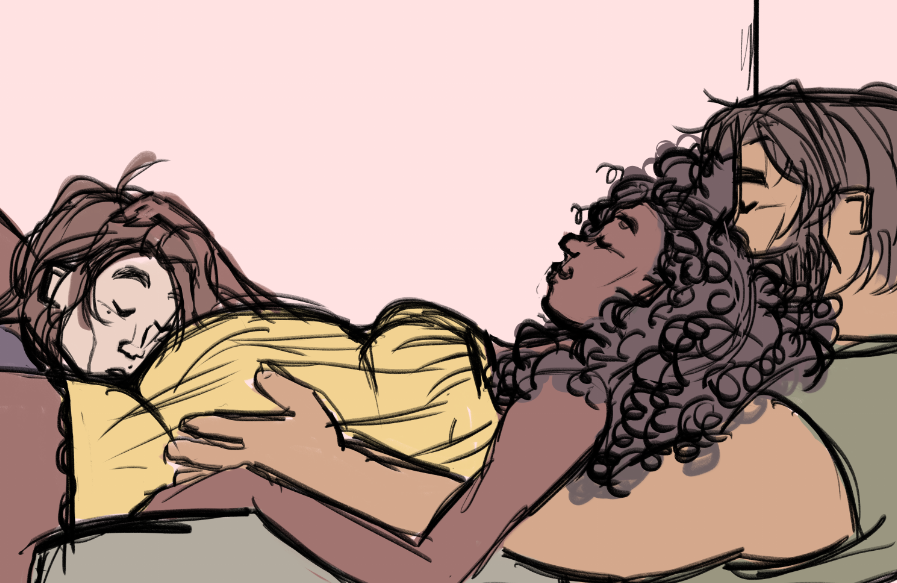 griabuggie's tweet photo. little wip cause this was supposed to just be a sketch but i got invested https://t.co/hecxD78iRY
