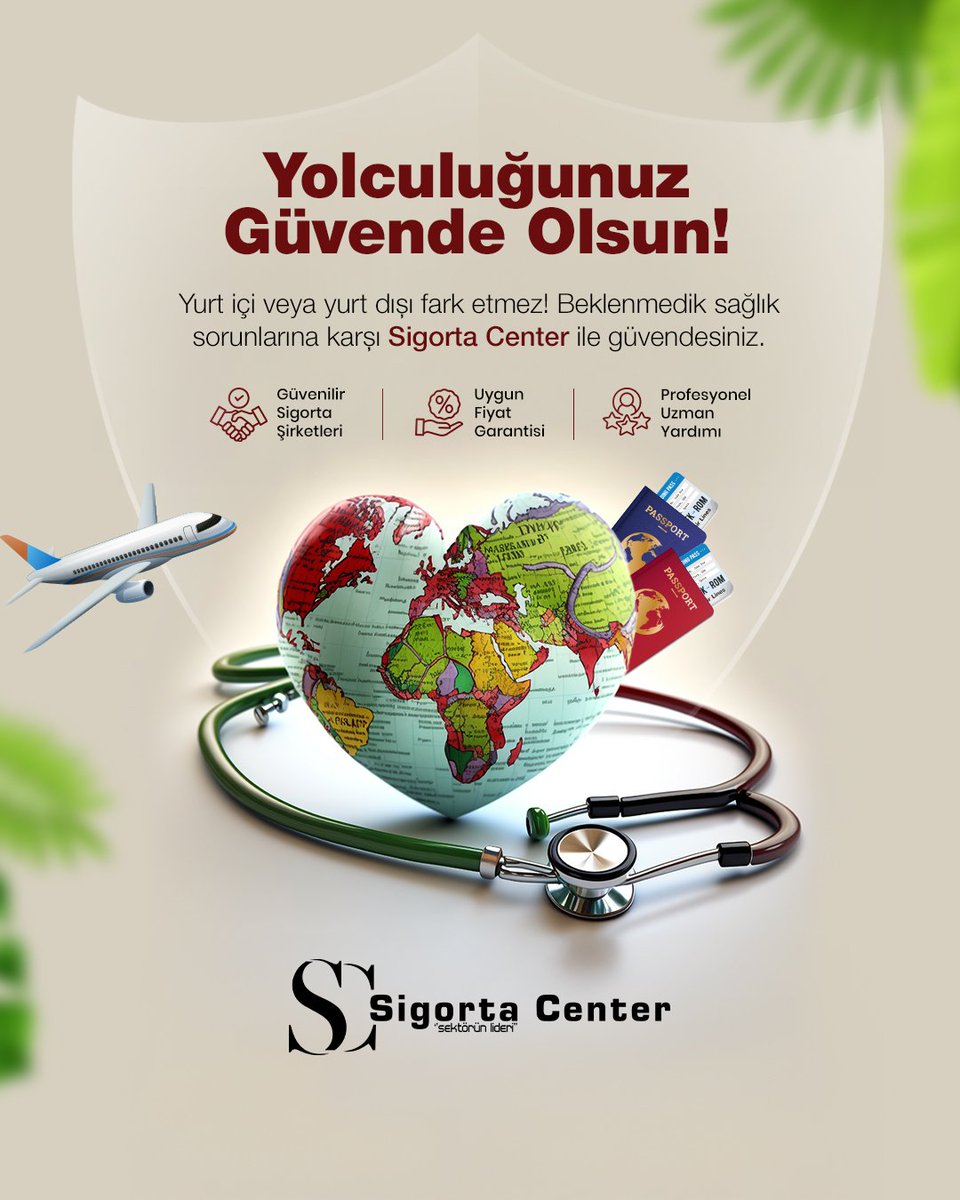 sigortacentertr's tweet photo. Yolculuğunuz Güvende Olsun!  Yurt içi veya yurt dışı fark etmez — beklenmedik sağlık sorunlarına karşı 2A Sigorta ile güvendesiniz.

📞 444 1982
📍 Merkez Şube: Musalla Bağları Mah. Ankara Cad. No: 85/A Selçuklu/Konya

#sigorta #center #sigortacenter #kasko #lidermarka https://t.co/cZf9CcPfdT
