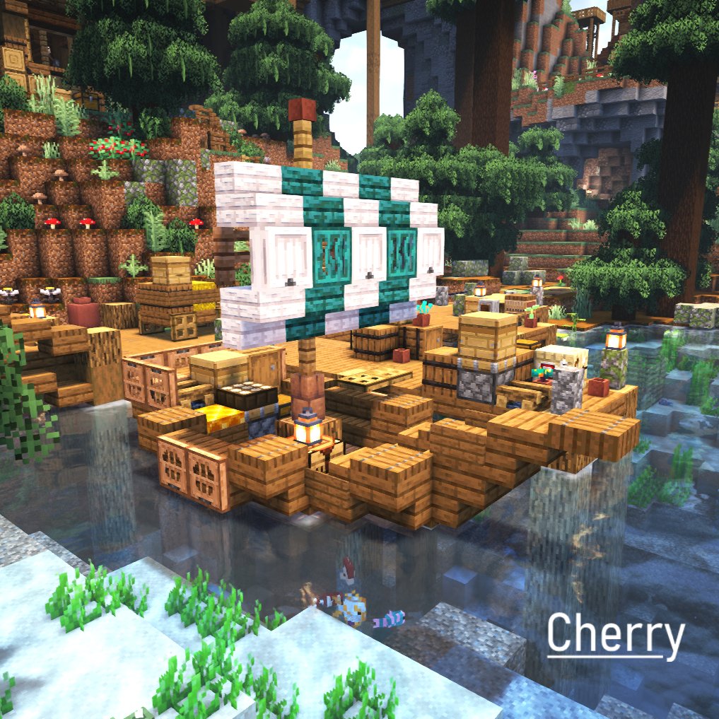 小さな貿易船

#Minecraft #minecraftbuilds #朱サバ