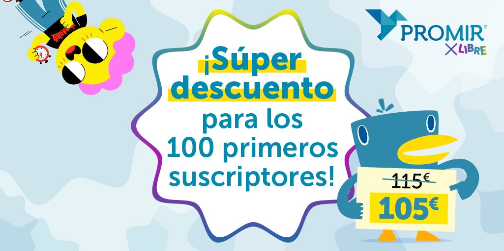 🤔 ¿Aún estás pensando si PROMIR X Libre es para ti?

 ¡Te traemos una promoción para salir de dudas! Las primeras 100 matrículas tienen acceso por solo 105€/mes, ¡hasta que consigas tu plaza MIR!

Para activar la oferta solo tienes que usar el código PROMIRLIBRE en tu carrito.
