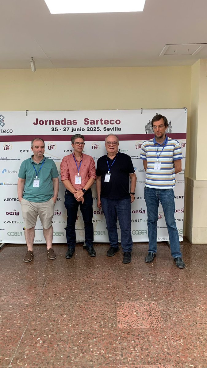 Francisco J. Quiles, presidente de SCIE, asiste a las Jornadas SARTECO, celebradas este año en Sevilla.