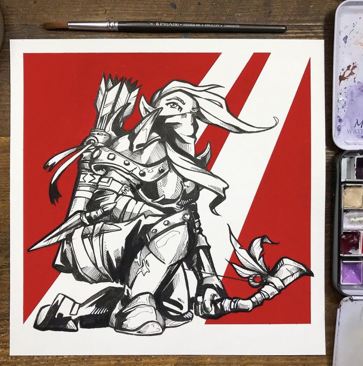 Le week-end est en vue. #FanArtFriday

🎨 <a href="/trinkety/">frijolera</a>