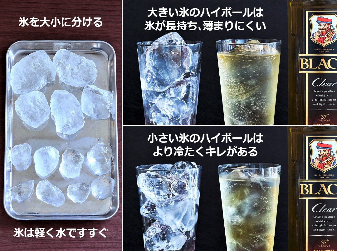 ハイ ボール 氷