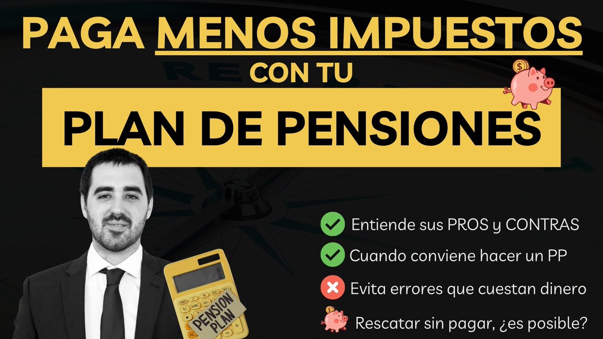 Inversoracon30's tweet image. Planes de pensiones: para muchos una trampa, para otros un alivio fiscal. Depende de cuándo y cómo.
En el #E20 destripamos todo: fiscalidad, límites y trampas.
🔍 Escúchalo si aún no lo has hecho.

𝔼𝕟𝕝𝕒𝕔𝕖 𝕕𝕚𝕣𝕖𝕔𝕥𝕠 𝕒 𝕞𝕚 ℙ𝕆𝔻ℂ𝔸𝕊𝕋 𝕖𝕟 𝕞𝕚 𝔹𝕀𝕆