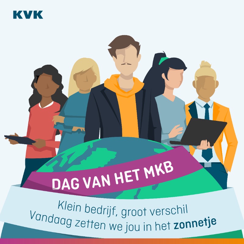 🎉 Vandaag is het de Dag van het MKB!
Een ode aan alle mkb'ers in Nederland: bedankt voor jullie lef, doorzettingsvermogen en ondernemerschap.

Welke ondernemer verdient volgens jou een shout-out vandaag? Tag ze hieronder! 💙