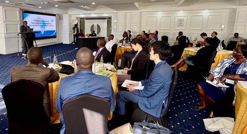 mamadou_dbalde's tweet image. Great meeting with @JICA HQ team in Nairobi, & happy to join the opening of the Regional Workshop on Human Migration, Refugees & Development. All critical to unlock opportunities for refugees & their host, social cohesion & to advance inclusion in national systems & economies.