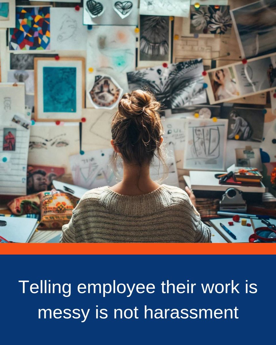 Pointing out that an employee’s work is messy and full of mistakes is not harassment, a tribunal has ruled.

Learn more on #TheGuardian at ow.ly/a7BQ50WfMVQ

If you have a contentious #employmentlaw issue, we are here to help. Please get in touch by calling 020 3649 0550.