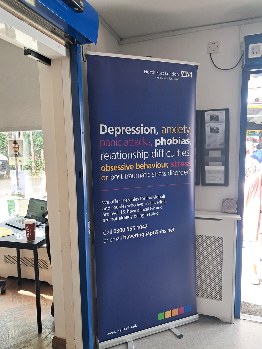 A huge thanks to @nelftnhstrust &amp; @haveringtalkingtherapies for visiting HOPWA House to support our community at Tapestry 💙

Need help? Call 0300 555 1042 or self-refer here 

You're not alone. #mentalhealth #havering #iapt