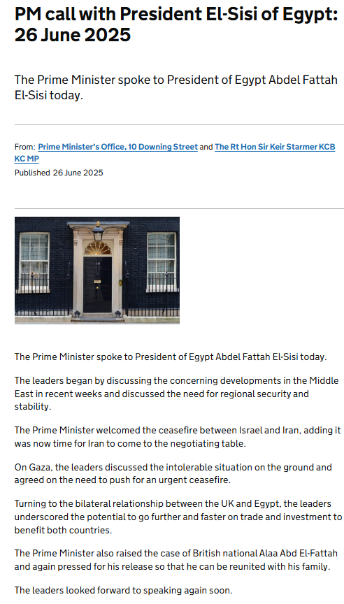 declassifiedUK's tweet photo. In the past fortnight, Keir Starmer has been working tirelessly to shore up UK backing of the Egyptian, Saudi, Bahraini and Omani dictatorships in the Middle East. https://t.co/sre9eNQRQz
