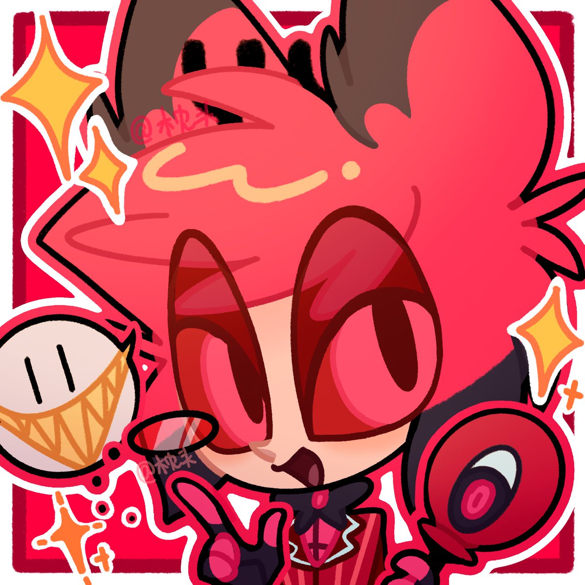 zt209224's tweet photo. 不管了，我画
#HazbinHotel #Alastor #HazbinHotelAlastor #HazbinHotelFanart https://t.co/14gckpywsH