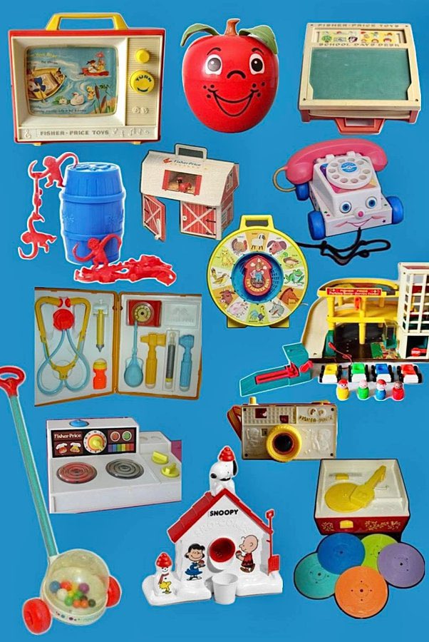 Which ones of these vintage toys did you have as a child?