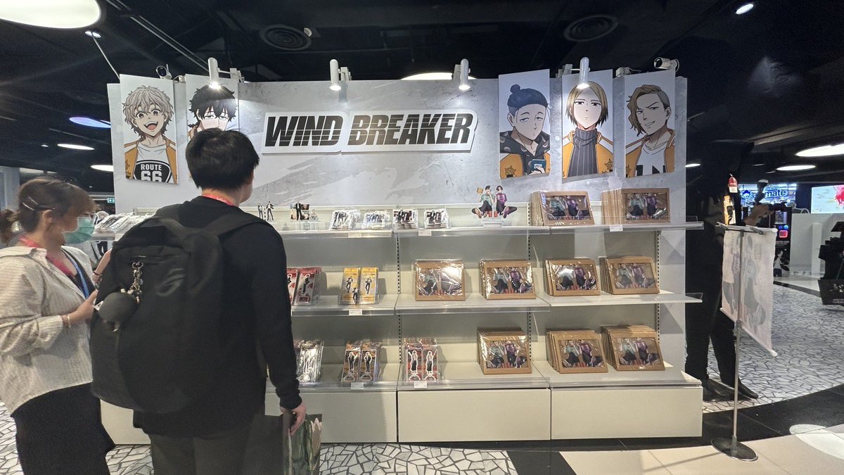 เริ่มแล้วกับงาน Wind Breaker Official Pop-up Store
.
🗓️ วันที่ 27 มิถุนายน - 13 สิงหาคม 2568
📍สถานที่: SF Town ชั้น 7 MBK Center

#WINDBREAKER