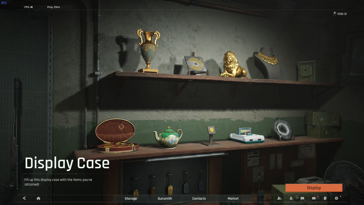 We’re finally adding the trophy room in the S2 that something the community’s been asking for. It’s a 1.0 start, and we’ll keep building it out from here.