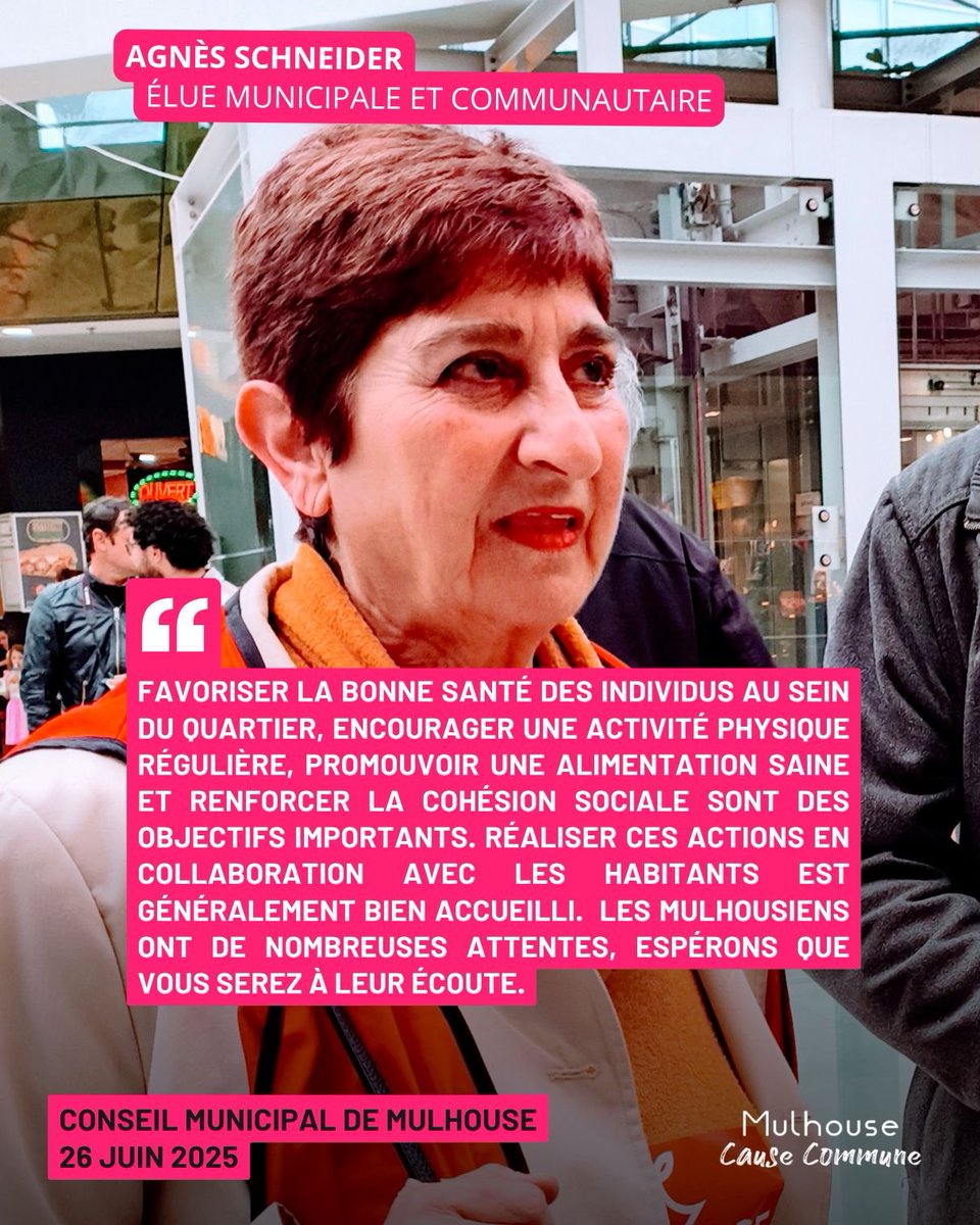 Retour sur le conseil municipal d'hier à #Mulhouse ! Les élu.e.s Mulhouse Cause Commune ont défendu à la fois le droit à la sécurité et à la tranquillité des habitants mais aussi les services de proximité ainsi que l'usage efficace des deniers publics. 

#proximite #efficacite
