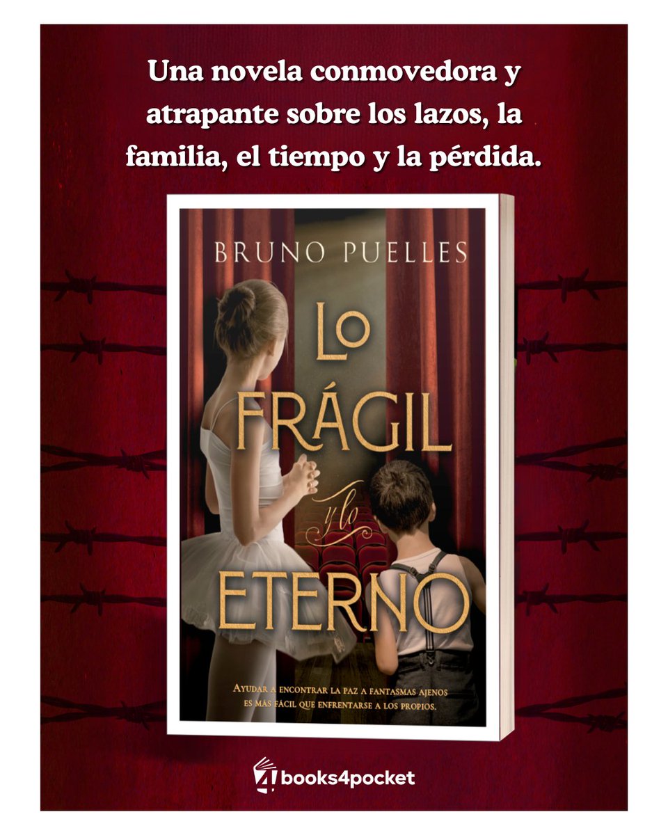 ¿Alguna vez habéis pensado en el poder de las historias que llevan años enterradas?📖

#LoFrágilYLoEterno de <a href="/brunoenserio/">Bruno Puelles</a> es una novela sobre los vínculos, sobre los anhelos del ser humano y sobre la importancia de soltar cuando es necesario.❤️‍🩹

¡Ya en edición de bolsillo!✨📚