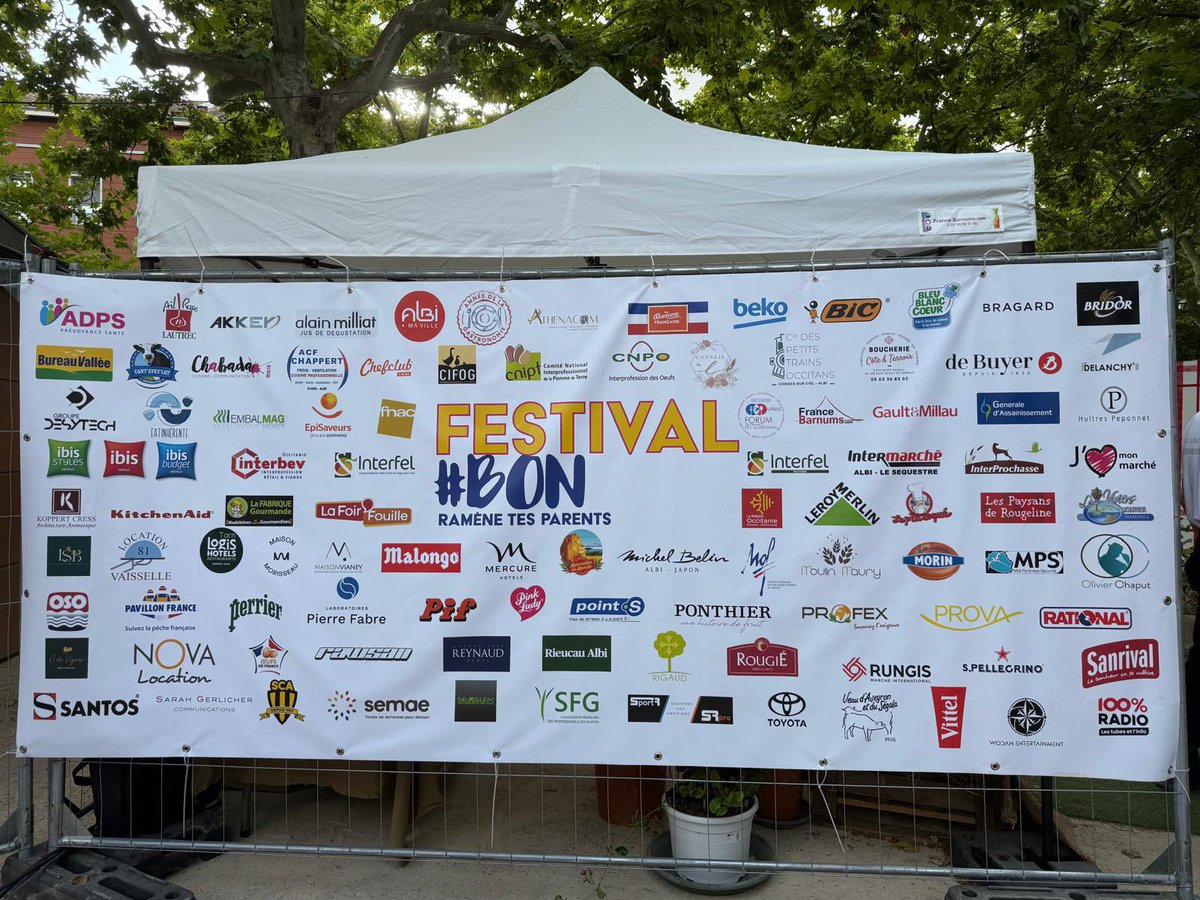 🌿 La SFG au <a href="/Festival_Bon/">Festival #BON</a> d’Albi !

3 jours pour parler alimentation, bien-être, biodiversité et semences… y compris celles du gazon naturel !

Merci à <a href="/semae_officiel/">semae</a> <a href="/Olivier_Chaput/">Olivier_Chaput</a> et aux partenaires.

Semez des graines d’avenir 🌱

#gazonnaturel #bienmanger #sfg