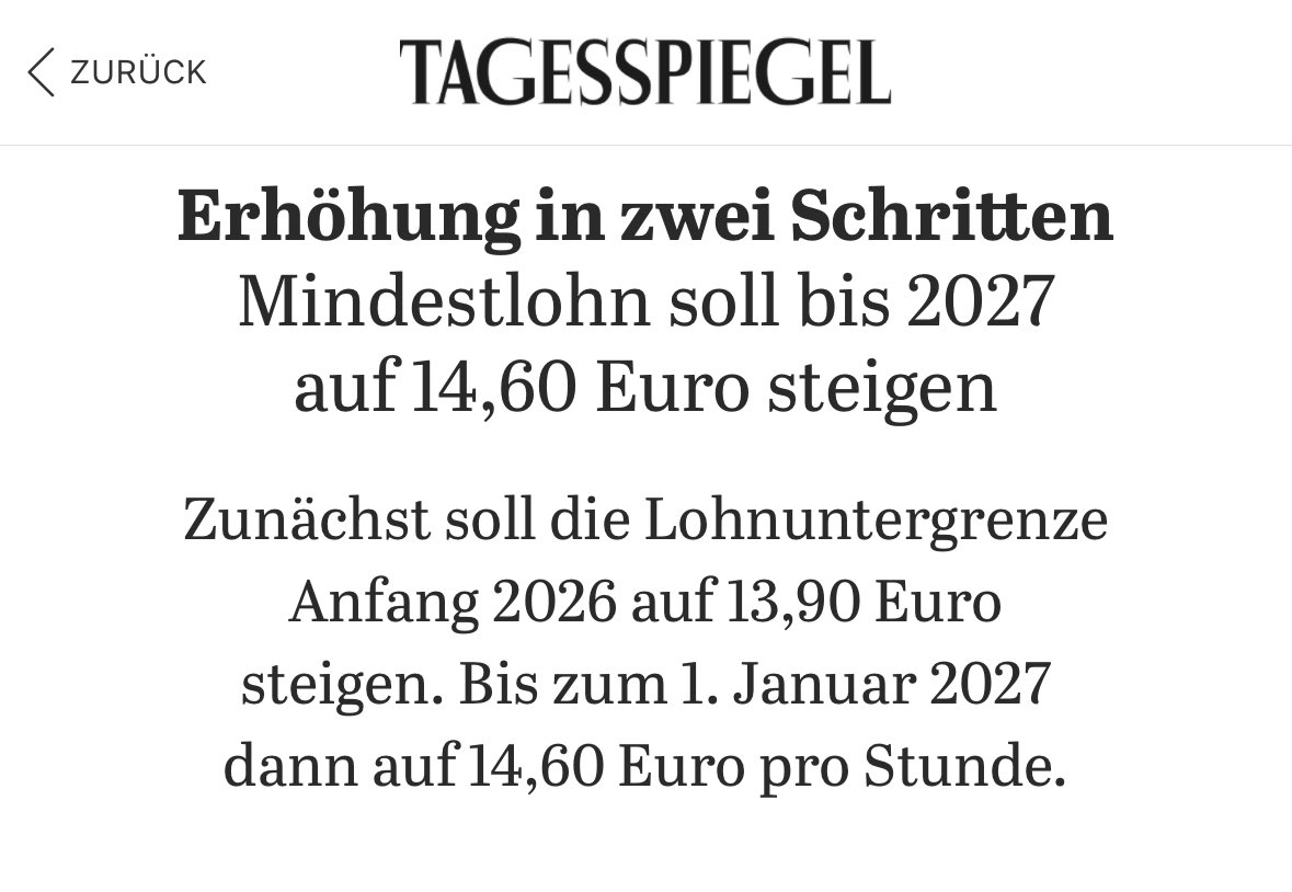 Ich hatte die SPD-Wahlversprechen etwas anders in Erinnerung