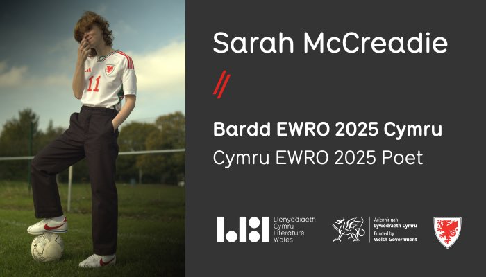 CYMRU EWRO 2025 POET

MY DREAM

SEE YOU IN SWITZERLAND!

literaturewales.org/lw-news/sarah-…