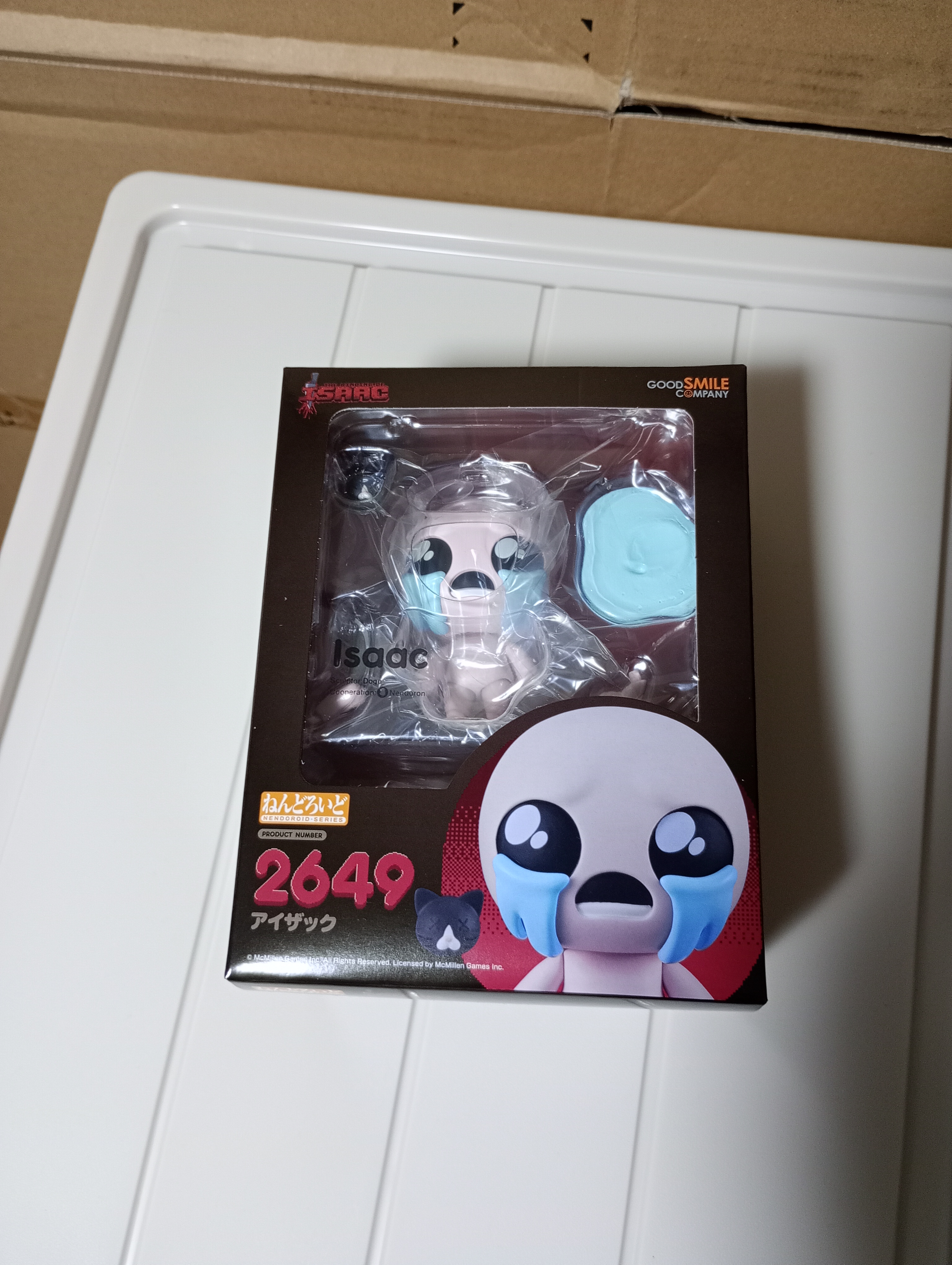 【新品】ねんどろいど アイザック ローグライクゲーム『The Binding of Isaac』より、「アイザック