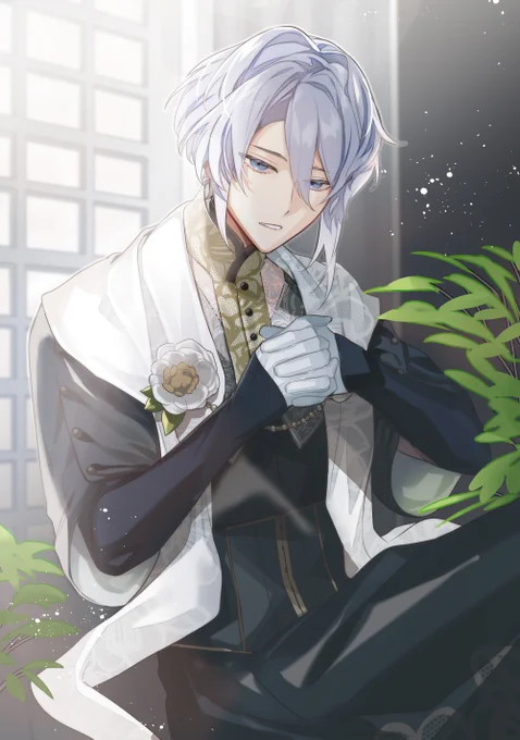 『#夢幻楼と眠れぬ蝶』にて応援イラストとして 【#冬澄椿】さんを描かせていただきました! 椿本編配信開始おめでとうございます! #PR #夢幻楼