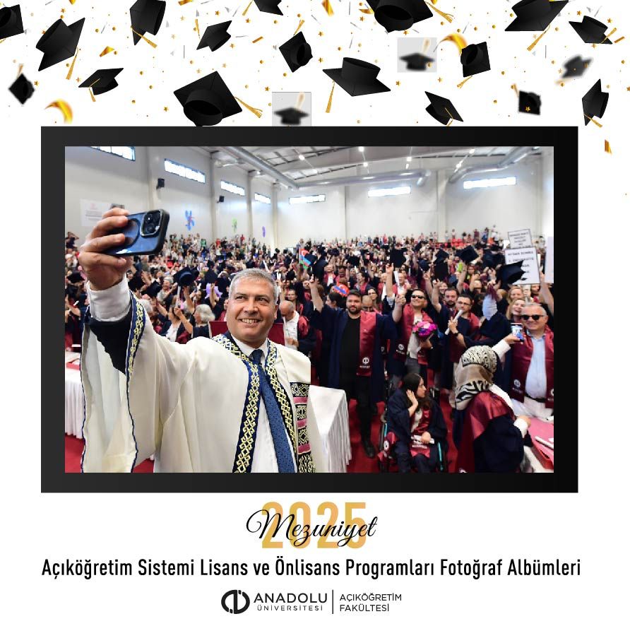 📸15 Haziran tarihinde gerçekleşen 2024-2025 Akademik Yılı Mezuniyet Töreni Açıköğretim Sistemi Lisans ve Önlisans Programları Fotoğraf Albümleri

🎓Lisans albümleri için 👉🏻 ana.do/5yf
🎓Önlisans albümleri için 👉🏻 ana.do/5yg

#AÖFMezuniyet2025 #Tebrikler
