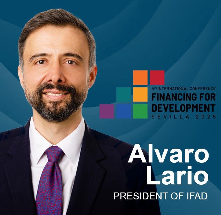 Financing sustainable development is not charity — it’s one of the smartest investments we can make.

At #FFD4 next week, I'll be discussing the trillion-dollar opportunity that lies in transforming food systems and investing in rural communities.
