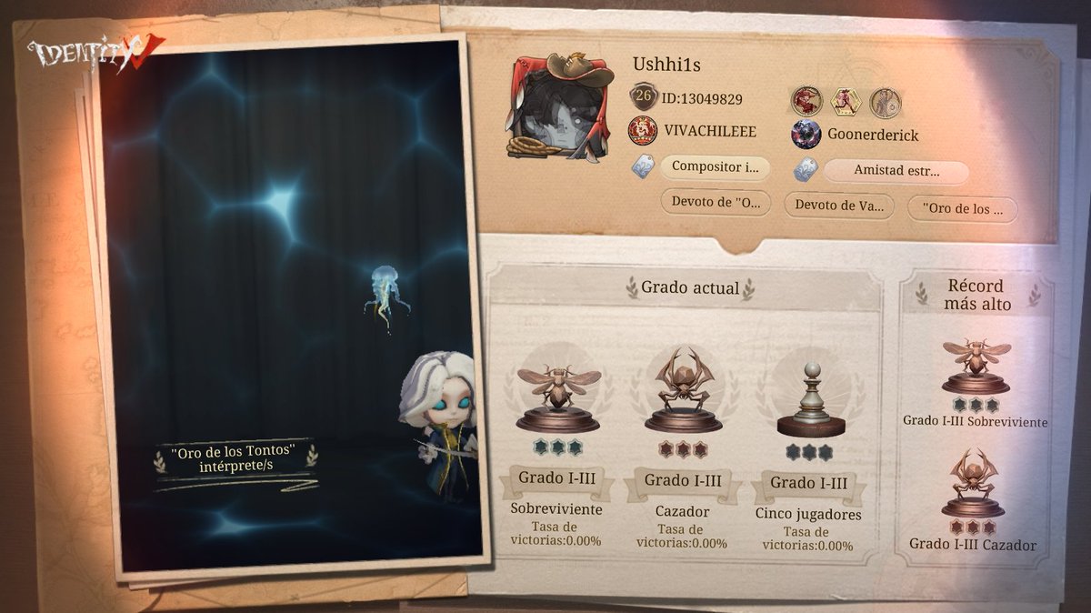 maincomposer's tweet image. Estoy jugando Identity V. ¿Jugamos una partida?