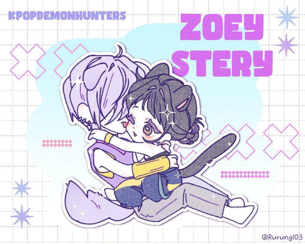 Rurung103's tweet image. 🐶💜😻🖤
내거~

#KPOPDEMONHUNTERS
#zoeystery