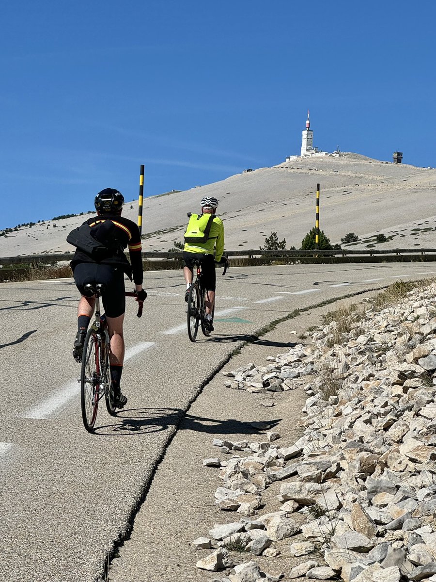 Steve.Fleming (@steveflemingm9) on Twitter photo We did the Ventoux in June and September last year, will be interesting to watch the <a href="/LeTour/">Tour de France™</a> on the same climb this year. 🤞we’re back there this September. #ventoux #ventouxprovencetourisme #beastofprovence #cycling #cyclinguphill #cyclingchallenge We did the Ventoux in June and September last year, will be interesting to watch the <a href="/LeTour/">Tour de France™</a> on the same climb this year. 🤞we’re back there this September. #ventoux #ventouxprovencetourisme #beastofprovence #cycling #cyclinguphill #cyclingchallenge