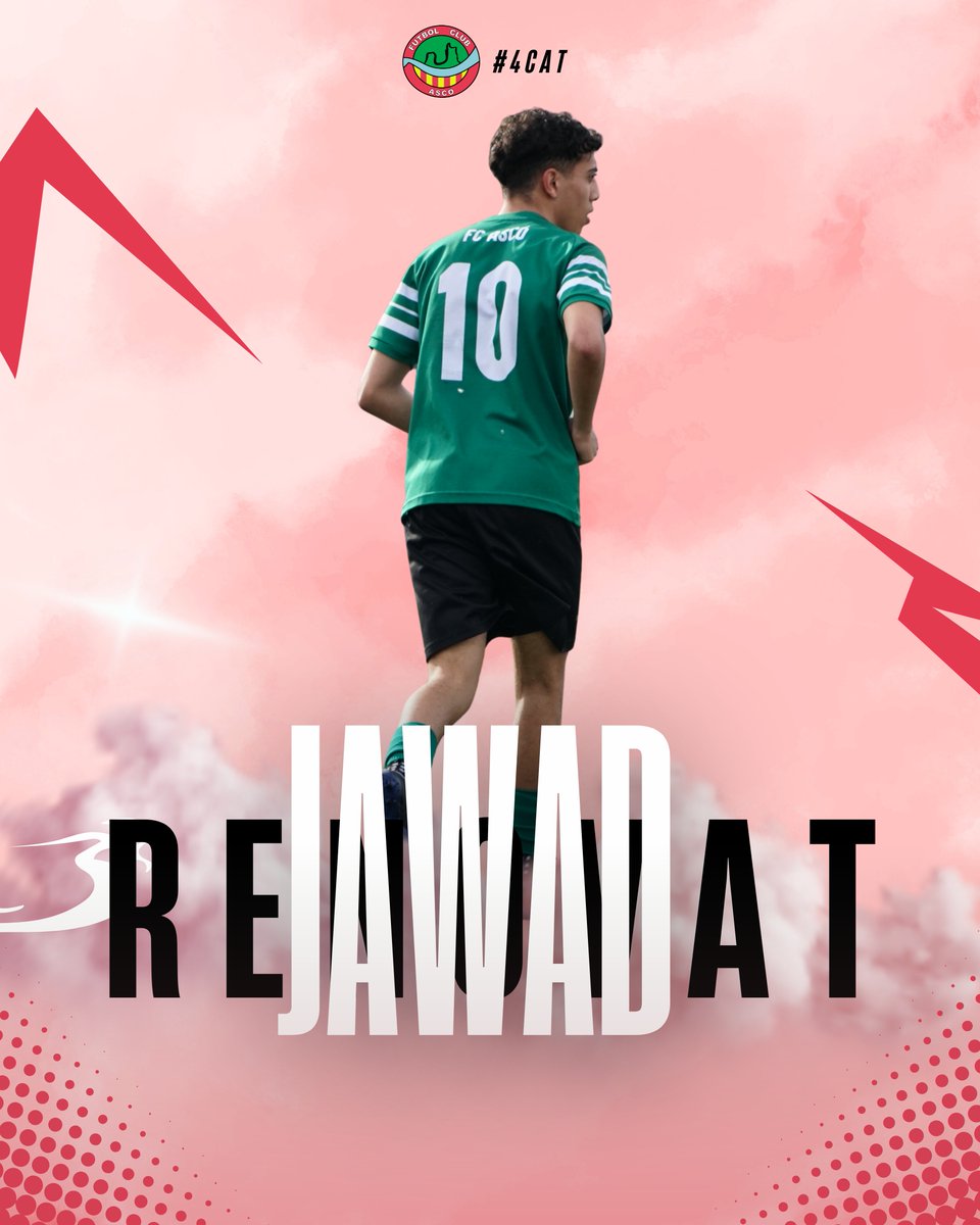 💥 𝗤𝗨𝗔𝗥𝗧𝗔 𝗖𝗔𝗧𝗔𝗟𝗔𝗡𝗔

✍️ Jawad Chellay continua aquesta temporada al FC Ascó B!

💚 Un autèntic plaer que juguis al FC Ascó!

#4cat #FutbolCatalà