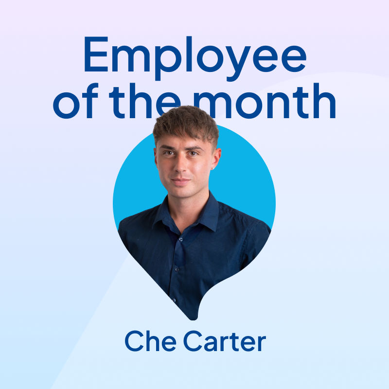 🌟 Employee of the Month! 🌟

We’re thrilled to celebrate Che as our Employee of the Month!

Your hard work, focus, and dedication don’t go unnoticed, congratulations, Che! 🎉👏

#EmployeeOfTheMonth #TeamSuccess #SalesStar #VisitorChat #Recognition #Celebrations