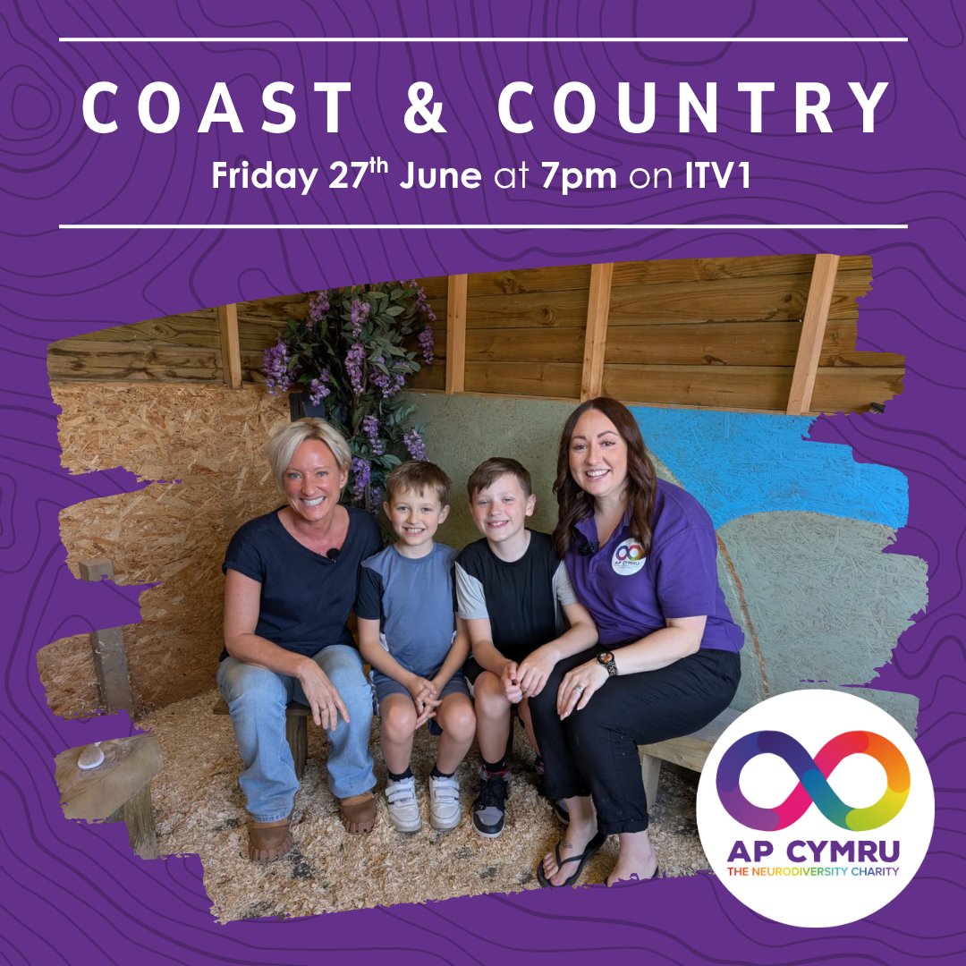 AP_CYMRU's tweet image. We will all be tuning in tonight at 7pm to watch @ITVWalesAndWest  Coast and Country! 

Charlotte, our Events Manager and her family were interviewed by the lovely @Ruth_ITV to chat all things AP Cymru. 

We were so grateful for this opportunity to talk about the wonderful…