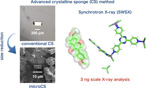 JASRI BL45XUビームラインスタッフとの共同研究成果 "Micro Crystalline Sponge Method Combined with Small-Wedge Synchrotron Crystallography for Nanogram Scale Molecular Structure Elucidation"がJ. Am. Chem. Soc.誌に掲載㊗️
最先端の放射光X線構造解析がお役だち 

doi.org/10.1021/jacs.5…