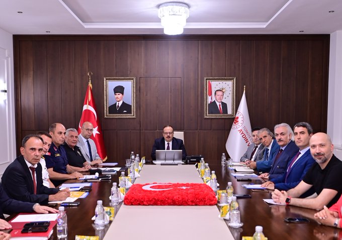 Turizm Sezonu Güvenliği Toplantısı Gerçekleştirildi