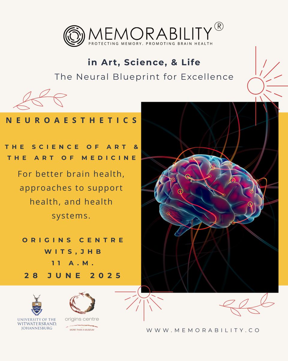 Brain Health, Art, Science and Heritage come together tomorrow Sat June 28th. 
At 11 am Neurologist Dr Kirti Ranchod addresses THE SCIENCE OF ART &amp; THE ART OF MEDICINE. 
Immediately after at 12.30 a Curator led Walkabout of the COSMIC ECHOES: SHARED SKY INDIGENOUS ART EXHIBITION.