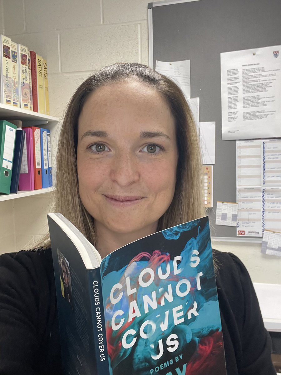 Here at King’s, Dr Brading is reading Clouds Cannot Cover Us by <a href="/JayHulmePoet/">Jay Hulme</a> <a href="/TroikaBooks/">Troika Books</a> - a beautiful collection of poetry about his journey and growing up. Next up, @Ibstocksenior #ReadWithPrideUK