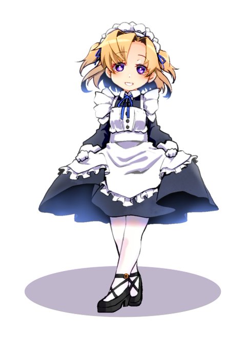 そう言うことならビオレッタのクラシカルメイドスタイル再掲ですぅ 