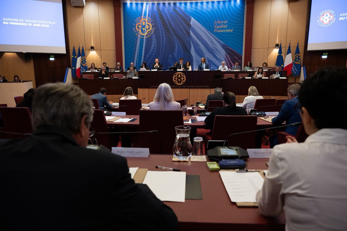 Cette séance est consacrée à notre Compte Administratif 2024, reflet fidèle d’une gestion rigoureuse et d’un cap départemental clair et assumé :

❌ Zéro hausse de #fiscalité ;

✅ 8,9 millions d’euros de désendettement ;

🚧 269 millions d’euros d’investissements, dont 70 km de