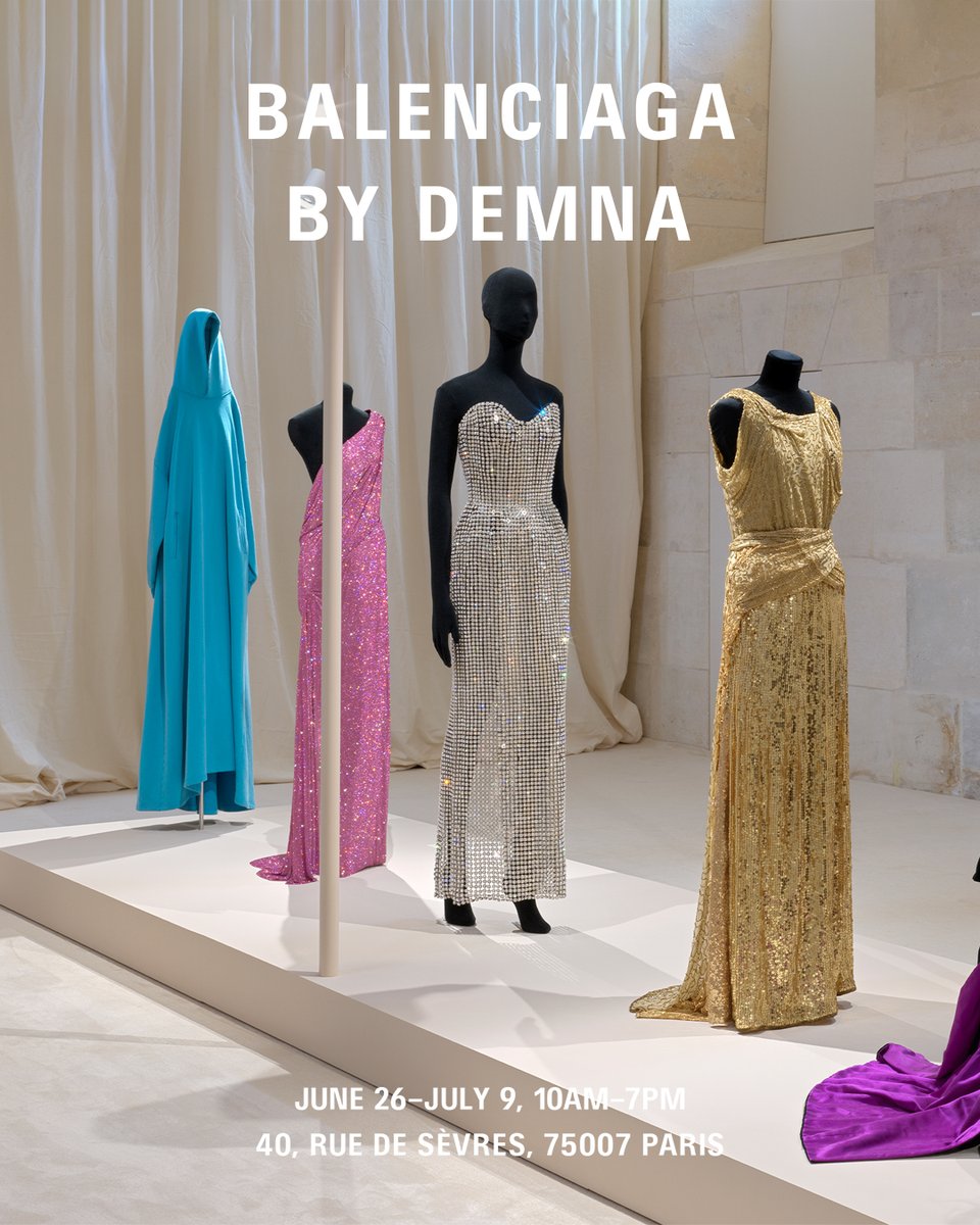 Kering unveils “Balenciaga by Demna” exhibition.

The “Balenciaga by Demna” exhibition is open from June 26 to July 9 at 40 Rue de Sèvres in Paris.

Book your visit at exposition.balenciaga.com

#Balenciaga #40Sevres