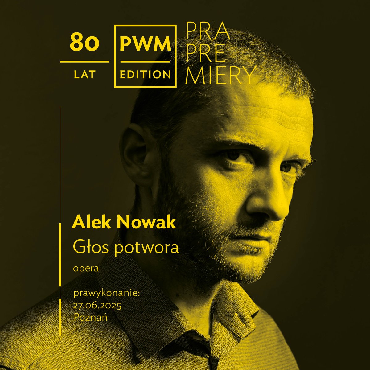 Polskie Wydawnictwo Muzyczne (@pwmedition) on Twitter photo Dziś o 17:00 podczas <a href="/maltafestival/">Malta Festival Poznań</a> prawykonanie najnowszej opery Alka Nowaka. 𝙂ł𝙤𝙨 𝙥𝙤𝙩𝙬𝙤𝙧𝙖 usłyszycie w wykonaniu Jana Jakuba Monowida, Chóru, Tancerzy i Orkiestry Opery Bałtyckiej w Gdańsku pod kierownictwem Yaroslava Shemeta. Dziś o 17:00 podczas <a href="/maltafestival/">Malta Festival Poznań</a> prawykonanie najnowszej opery Alka Nowaka. 𝙂ł𝙤𝙨 𝙥𝙤𝙩𝙬𝙤𝙧𝙖 usłyszycie w wykonaniu Jana Jakuba Monowida, Chóru, Tancerzy i Orkiestry Opery Bałtyckiej w Gdańsku pod kierownictwem Yaroslava Shemeta.