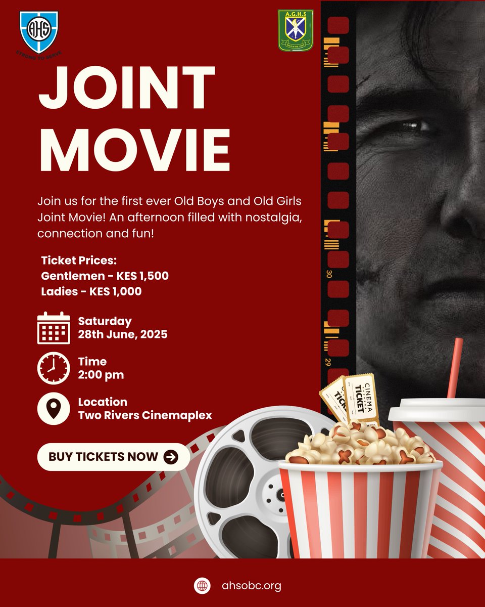 The seats are filling, the popcorn is popping, and the only thing we’re waiting for is you!

GenZs - we are with you.  Pay just Kshs. 1,500
GenXers and GenYers - you are monied.  Pay just Kshs. 3,000

*This is Popcorn for a purpose! Educate to elevate!* Let us pay it forward to
