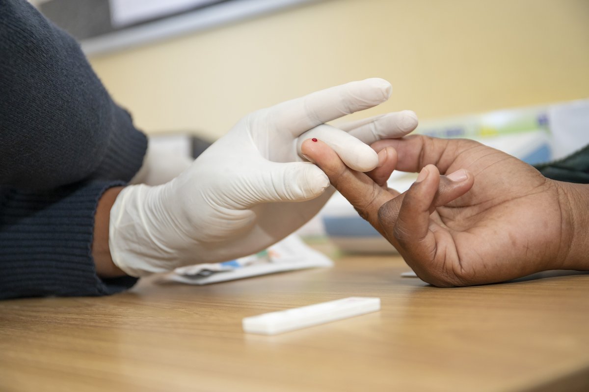 Botswana's vertical HIV transmission rate now 1.2%! 👏 This success proves sustained investment in #SRHR &amp; public health works. 

Other nations, take note! 

[Success Story] esaro.unfpa.org/en/news/fewer-…

#InvestInHealth #SRHR4All #HIVResponse